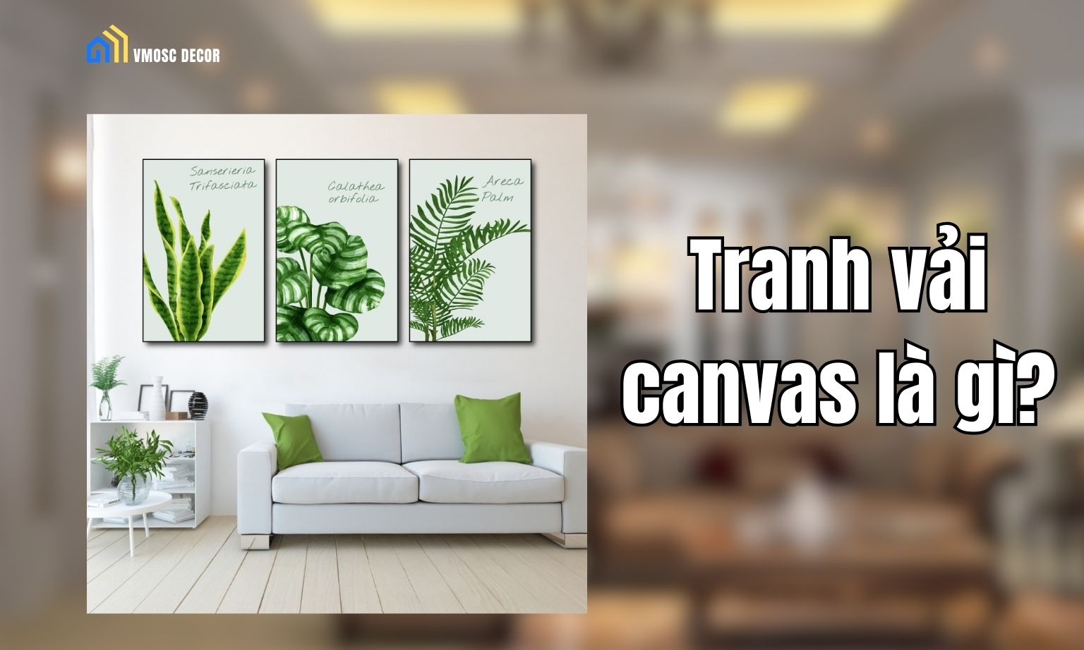 tranh vải canvas là gì