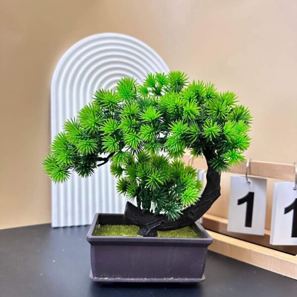 Cay Bonsai Gia Mini BS304 Nhua Cao Cap 4