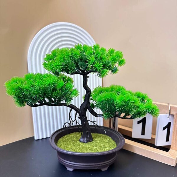 Cay Bonsai Gia Mini BS304 Nhua Cao Cap 7