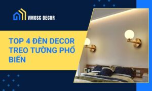 Den decor treo tuong