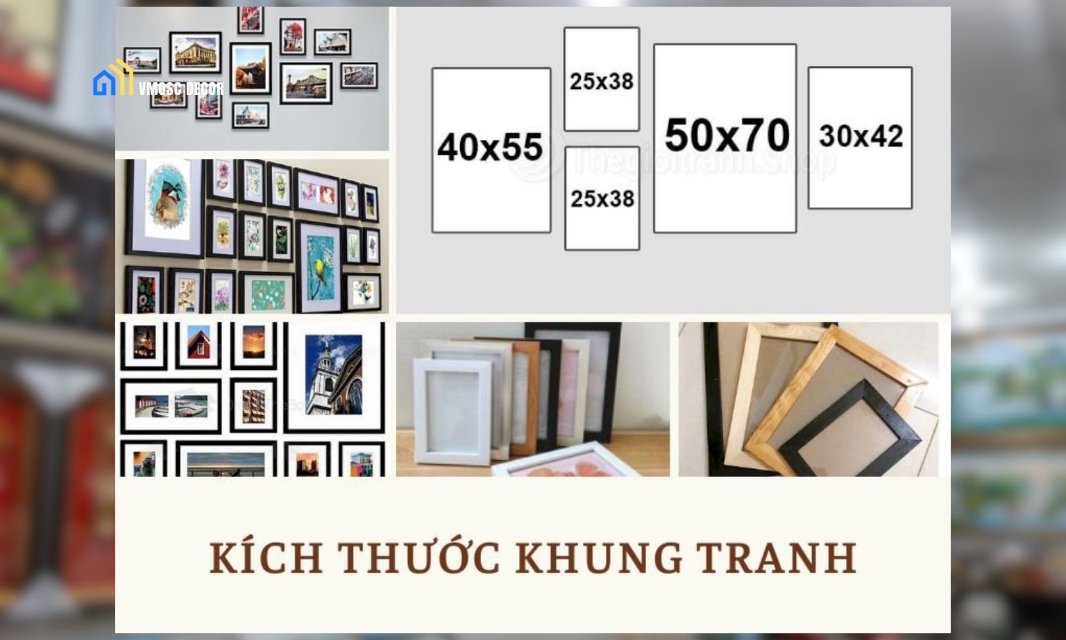 Xác định kích thước khung và cắt gỗ