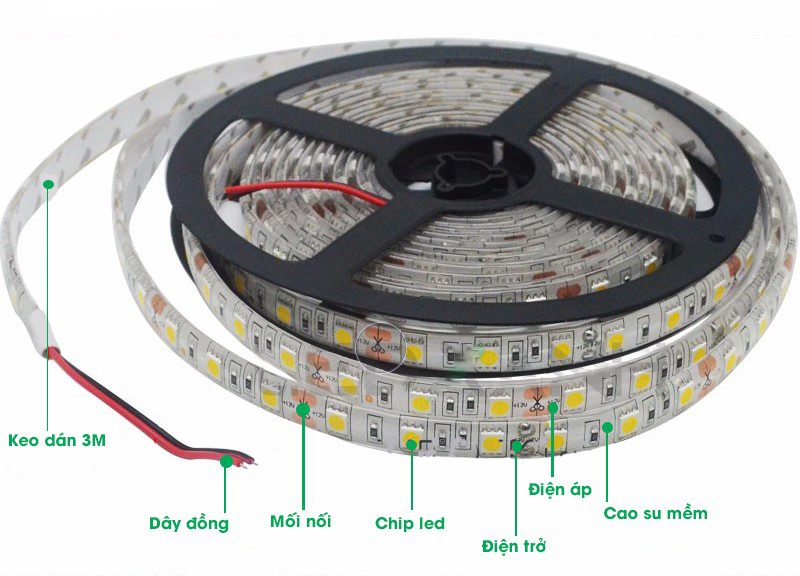 giá đèn led dây 220v