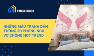 Nhung mau tranh dan tuong 3d phong ngu vo chong hot trend