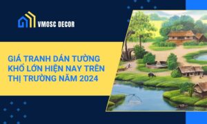 Tranh dan tuong kho lon canh dong 2